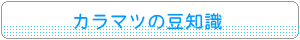 カラマツの豆知識